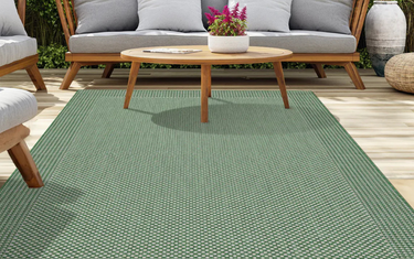 How to Style Outdoor Spaces with Geometric Outdoor Rugs
