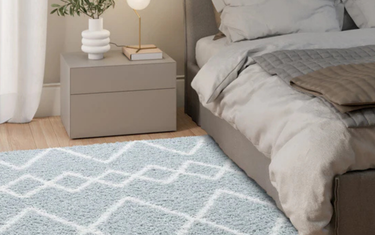 How Duck Egg Blue Colour Rugs Soften Modern Living Spaces