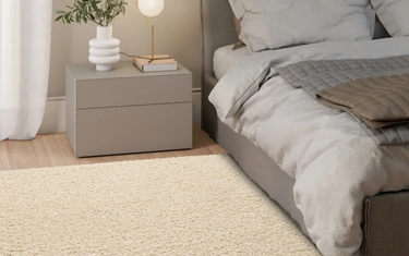 The Empty Corner Fix: Using a Small Lumora Plain Shaggy Rug to Create a Purposeful Space