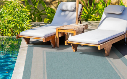 Bring Indoor Comfort Outside with Summer-Friendly Outdoor Rugs