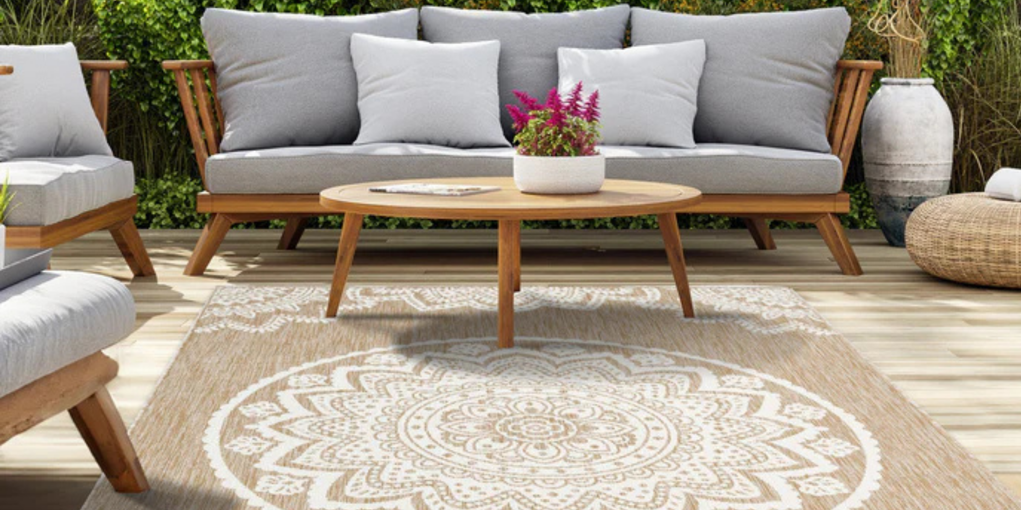 Outdoor Rugs Artistry Collection UK: Stylish Picks for Gardens and Decking