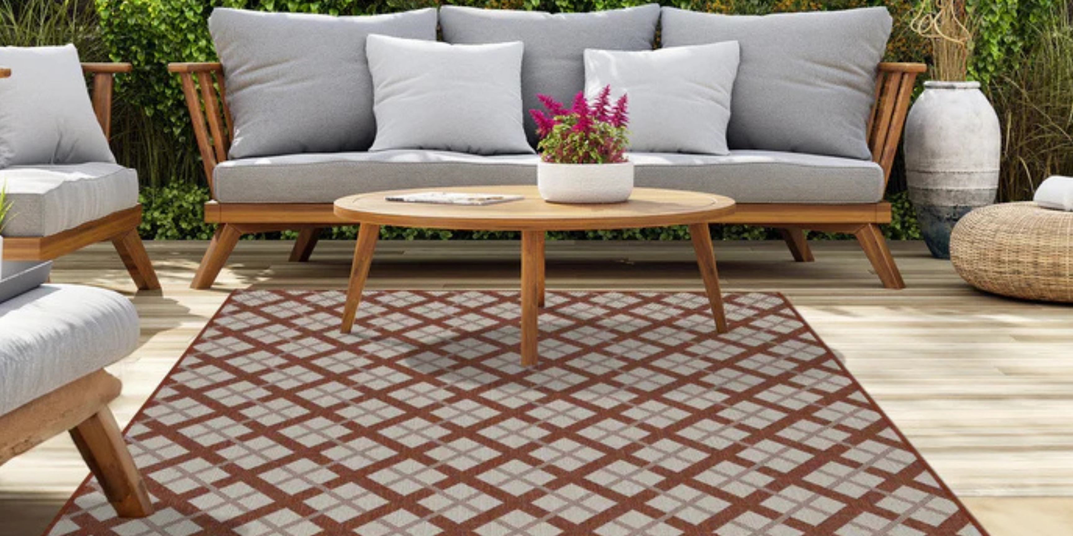 The Summer Outdoor Rug Edit: Bold Colours, Easy Cleaning, Better Spaces