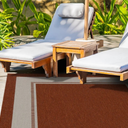 Can Terra Cream Outdoor Rugs Make a Small Patio Feel More Inviting?