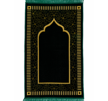 Prayer Mat Serenity Riyadh Dark Green