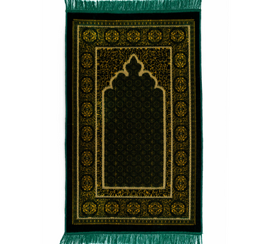 Prayer Mat Serenity Medina Dark Green