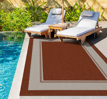 Outdoor Rugs Portobello Collection Terra Cream