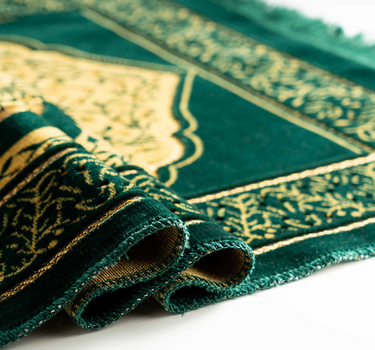 Prayer Mat Mecca Dark Green