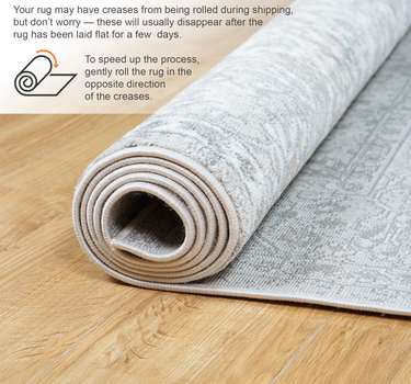 Traditional Area Rug – Super Soft,Medium Beige 60*110