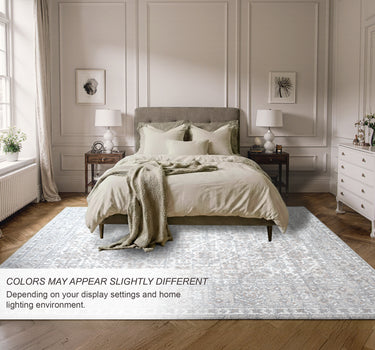 Traditional Area Rug – Super Soft,Medium Beige