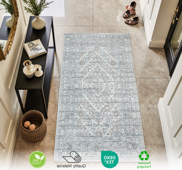 Traditional Area Rug – Super Soft,Medium Beige 60*110