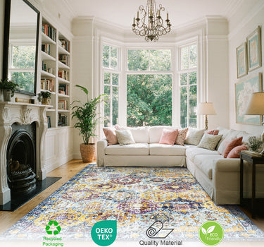 Hampton Area Rug– Super Soft,Morc Mix