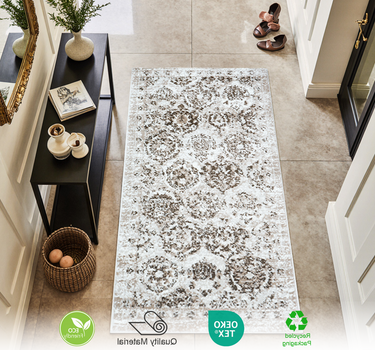 Hampton Area Rug– Super Soft,Morc Brown 60*110