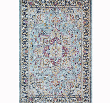 Hampton Area Rug– Super Soft,Medium Blue 60*110