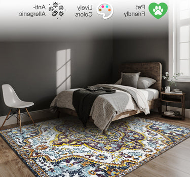 Hampton Area Rug– Super Soft,Medium Mix