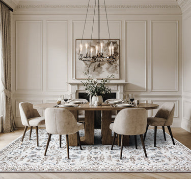 Hampton Area Rug– Super Soft,Mosaic Brown