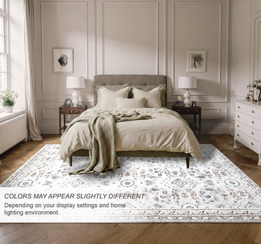 Hampton Area Rug– Super Soft,Mosaic Brown