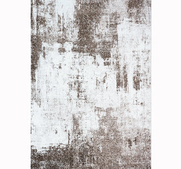 Modern Abstract Area Rug – Super Soft, Brown 60*110
