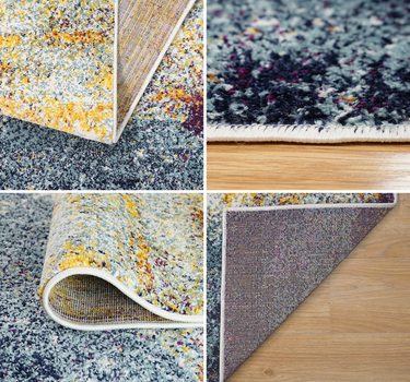 Modern Abstract Area Rug – Super Soft, Mix 60*110