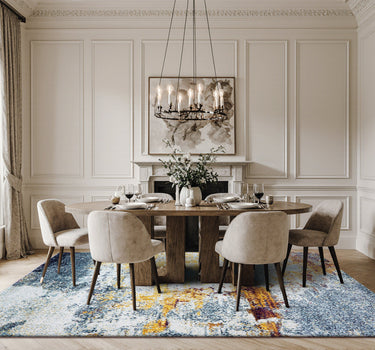 Modern Abstract Area Rug – Super Soft, Mix