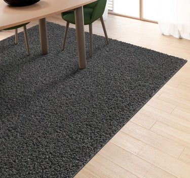 Shaggy Rug Lumora Plain Smoky Grey