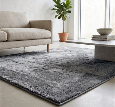Anti-Slip Backing HARROW, Shaggy Rugs Anthracite