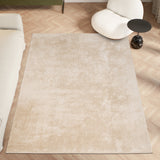 Anti-Slip Backing HARROW, Shaggy Rugs Beige