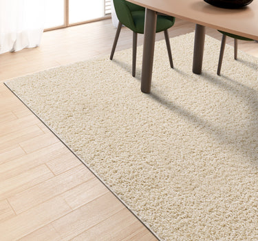 Shaggy Rug Lumora Plain Light Beige