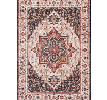 Washable Rugs NELSON Brown / Beige
