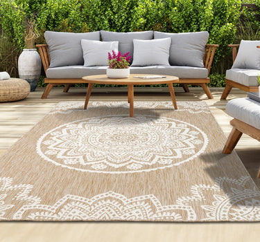 Outdoor Rugs Lotus Natural / Cream